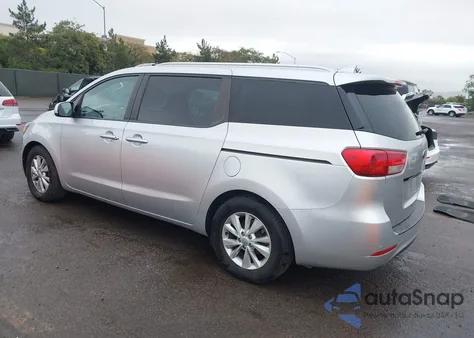 2016 Kia Sedona Lx из США, поврежденный, VIN KNDMB5C17G6192327